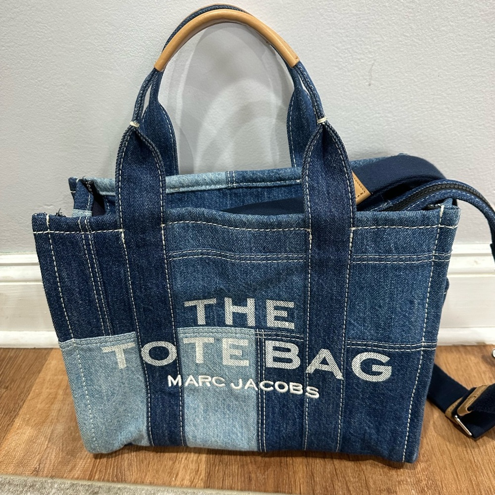 Marc Jacobs Indigo Denim Tote